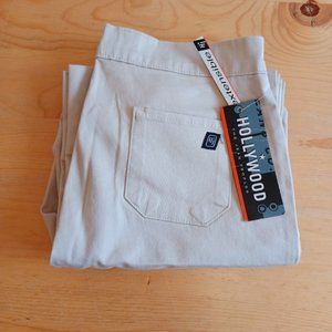 NEW!  Hollywood The Jeans People Women's Tan Pants Size 28( 4336)